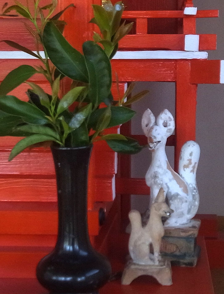 水口町本町稲荷神社 (甲賀市) 赤目日記